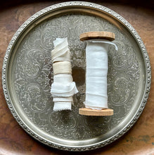 Load image into Gallery viewer, Classic Ivory - 13m botanical silk ribbon
