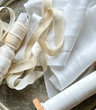 Load image into Gallery viewer, Classic Ivory - 13m botanical silk ribbon
