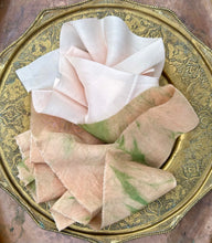 Load image into Gallery viewer, Lot #5 2 metres of botanically dyed silk ribbons

