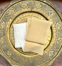 Load image into Gallery viewer, Lot #9 4 metres of botanically dyed silk ribbons
