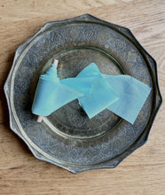 Load image into Gallery viewer, SALE - Light Turquoise Blue - 10 metres, 5 cm width, 2-4 metre lengths
